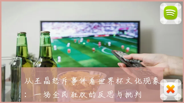 从王晶怒斥事件看世界杯文化现象：一场全民狂欢的反思与批判